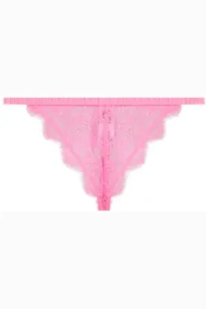 LOVE Stories Tanga en dentelle et pois