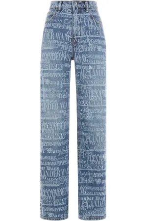 Alexander Wang Jean droit logotypé