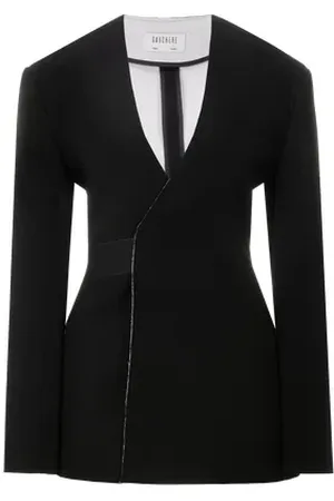 Gauchere Blazer Vero en cady de laine