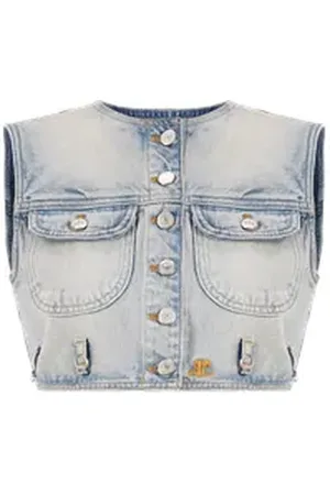 Courrèges Veste jean courte