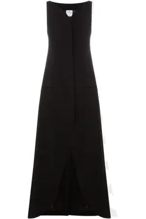 Courrèges Robe longue avec boutons