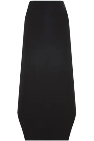 Givenchy Jupe asymétrique en laine et mohair