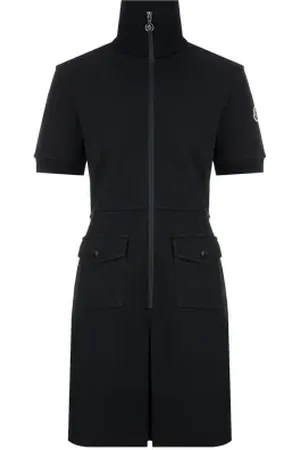 Moncler Robe courte à col montant