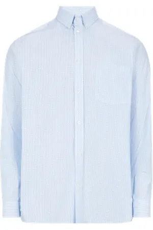 AU PRINTEMPS PARIS Chemise droite en popeline de coton