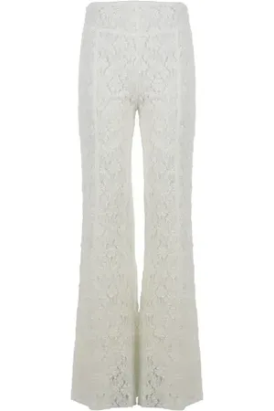 ROTATE Pantalon en dentelle
