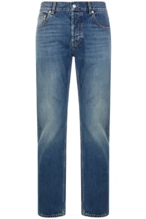 Alexander McQueen Jean slim en coton