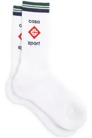 Casablanca Chaussettes sport en coton