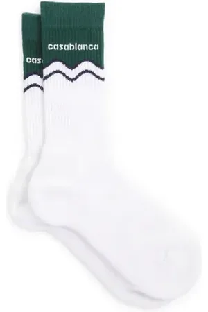 Casablanca Chaussettes sport en coton