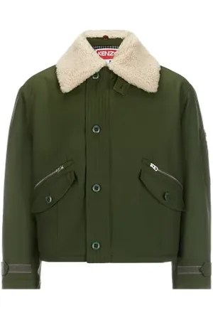 Kenzo Blouson en coton mélangé