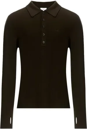 Courrèges Polo manches longues