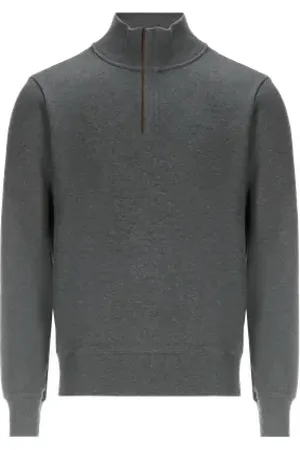 GANT Pull à col zippé en coton