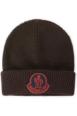 Moncler Bonnet à revers en laine