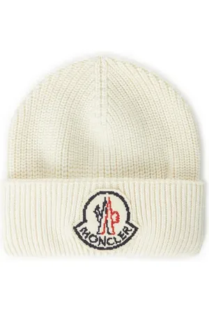 Moncler Bonnet à revers en laine