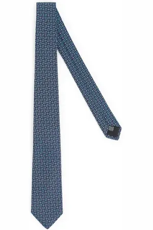 Cerruti 1881 Cravate à motif en soie