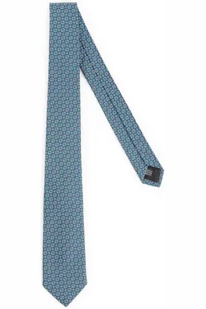 Cerruti 1881 Cravate à motif en soie