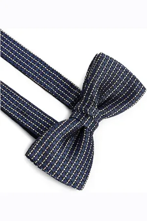 Cerruti 1881 Naud papillon imprimé en soie