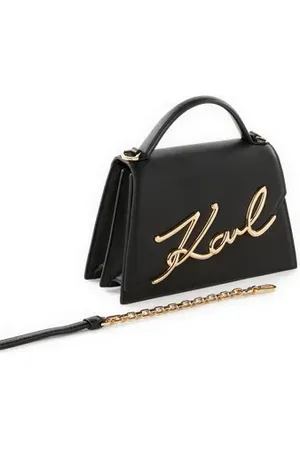 Karl Lagerfeld Sac K/Signature 2.0 en cuir