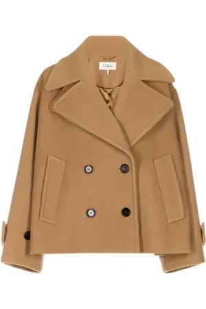 Chloé Manteau court en laine mélangé