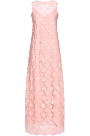 ROTATE Robe longue à sequins