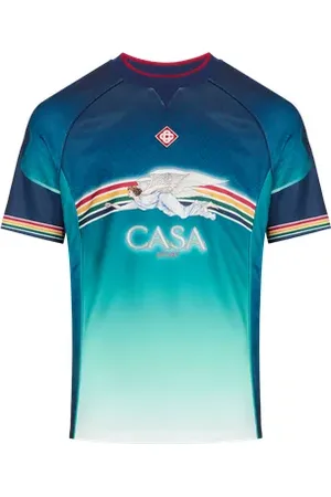 Casablanca T-shirt imprimé Football