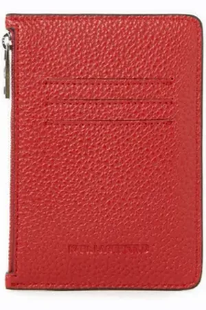 Karl Lagerfeld Porte-monnaie effet cuir grainé