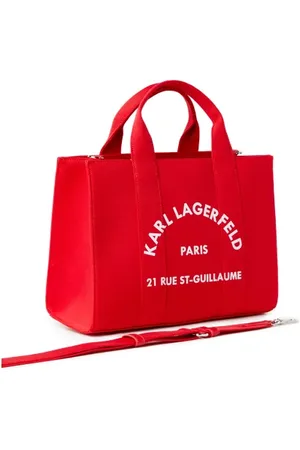 Karl Lagerfeld Sac cabas en coton