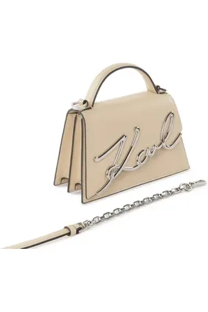 Karl Lagerfeld Sac à bandoulière K signature en cuir