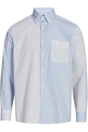 Façonnable Chemise rayée en coton