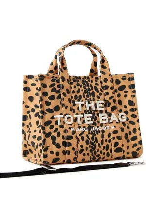 Marc Jacobs Sac cabas The Cheetah Canvas Medium Tote Bag