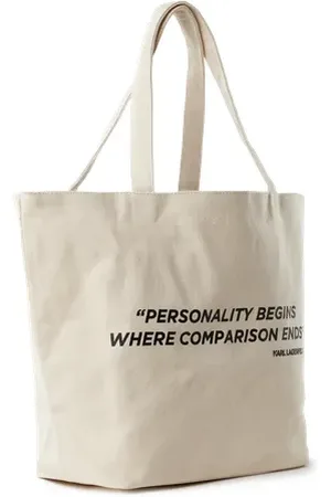 Karl Lagerfeld Sac cabs imprimé en coton