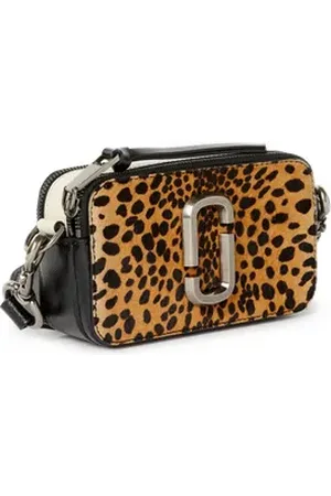 Marc Jacobs Sac à bandoulière The Cheetah Haircalf Snapshot