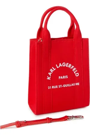Karl Lagerfeld Petit sac cabas en coton