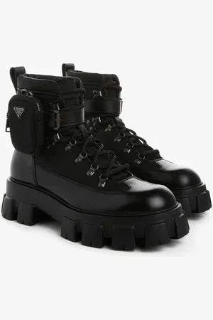 Prada Bottes de combat