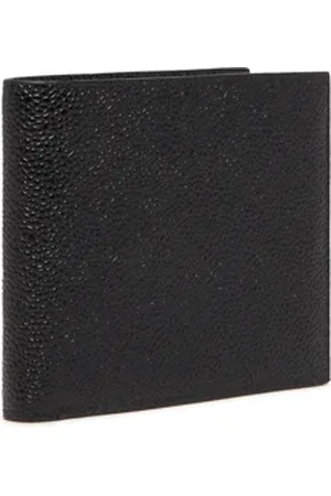 Thom Browne Portefeuille en cuir grainé