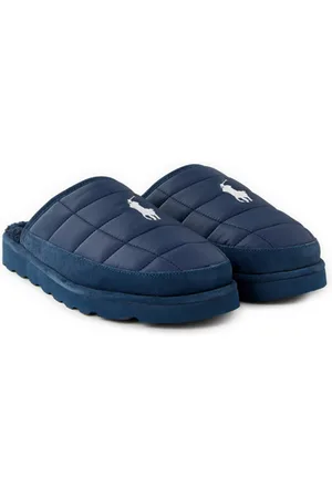 Ralph Lauren Chaussons Reade matelassés bordés daim