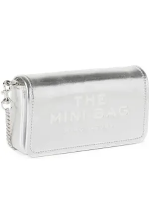 Marc Jacobs Sac à bandoulière The Metallic Leather Chain Mini Bag