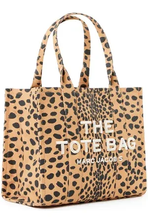 Marc Jacobs Sac cabas The Cheetah Canvas Large Tote Bag