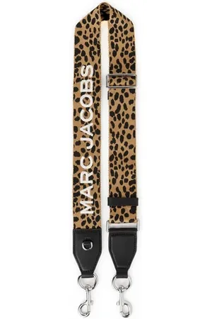 Marc Jacobs Bandoulière The Cheetah Embroidered Logo Strap
