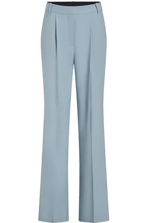 Calvin Klein Pantalon droit en laine mélangée