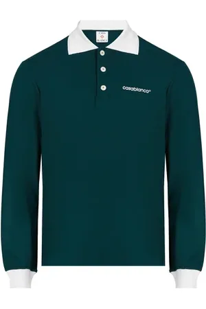 Casablanca Polo manches longues en coton