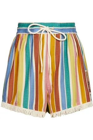 ZIMMERMANN Short rayé en coton