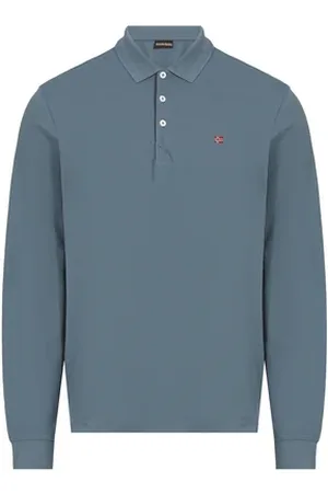 Napapijri Polo manches longues en coton