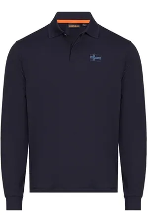 Napapijri Polo manches longues en coton