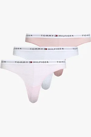 Tommy Hilfiger Lot de 3 strings en coton