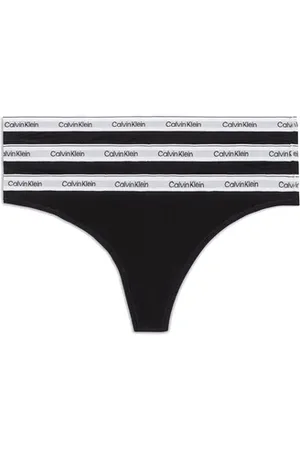 Calvin Klein Lot de 3 string en coton