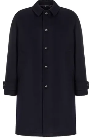 Saison 1865 Manteau droit en laine