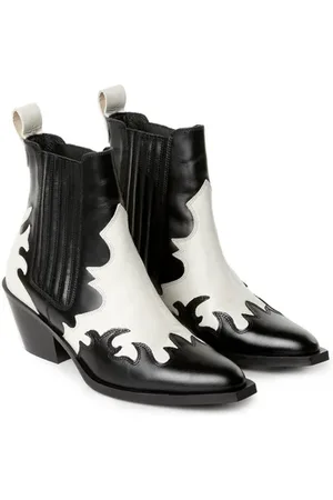 Saison 1865 Bottines santiag en cuir COCO