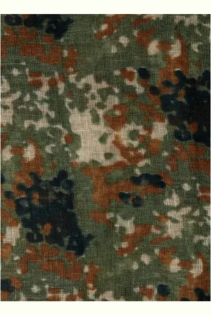 Saison 1865 Foulard imprimé en lin