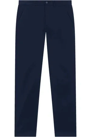 Calvin Klein Pantalon droit en coton mélangé