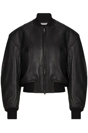 Alexander Wang Blouson en cuir court